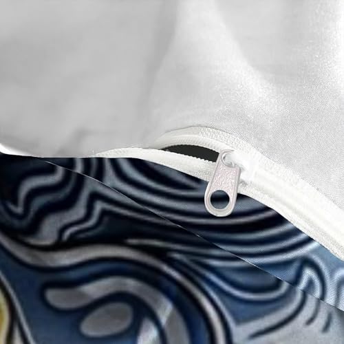 Housse de couette King imprimé 3D avec 2 taies d'oreiller garcon - 5