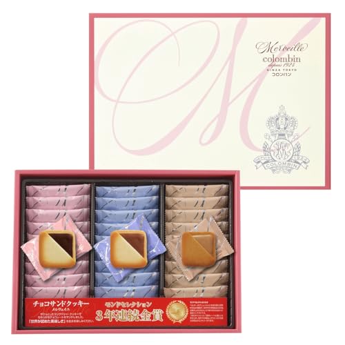 コロンバン メルヴェイユ ギフト 贈答 洋菓子 詰め合わせ 個包装 プレゼント お菓子 スイーツ ラングドシャ 27枚入り