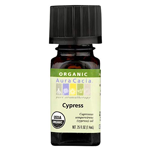 Aceite Esencial Orgánico de Ciprés 0.25 Oz