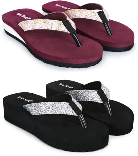Image of TWOSOFT Women Slippers - Combo