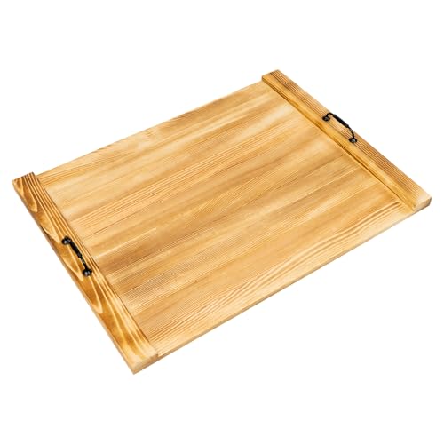 Noodle Board Stove Cover, Tabla de Cubierta para Estufa de Madera, Extra Grande 76.2x55.88 cm con Agujeros Preperforados, Textura Clara, Para Estufa Eléctrica y de Gas miniatura 2