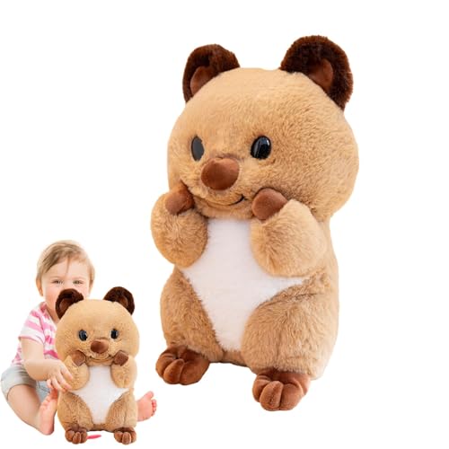 Muñeco De Peluche, Animal De Peluche | Muñeca Rellena para Decoración De Habitación,Almohada Animal del Tacto Cómodo del Juguete De La Felpa del Animal Relleno para Los Niños De L