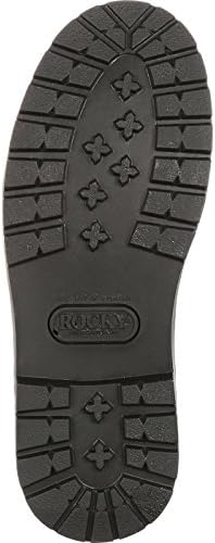 Rocky Men's 6 Inch Postal 8132-1 Slip Resistant Work Boot,Black,9 M US | Image 1