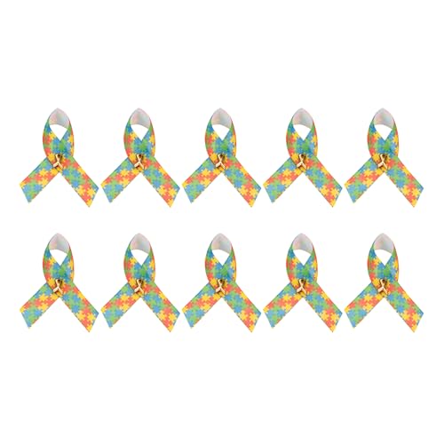 Image of 1 /2 /5 /10 /25 /50 /100pcs Satin Awareness Ribbon Pins (Pick your color), for Cancer & Disease Awareness, Bulk Quantities for Fundraising, Events, Gift Giving