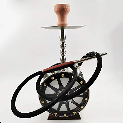 Rteanb Hukahn-Edelstahl-arabische Hukahn-Zubehör-Hukahn-Haken-Pfeife-Pot-Shisha for bessere Shisha-Hukahn Rauchergenuss…