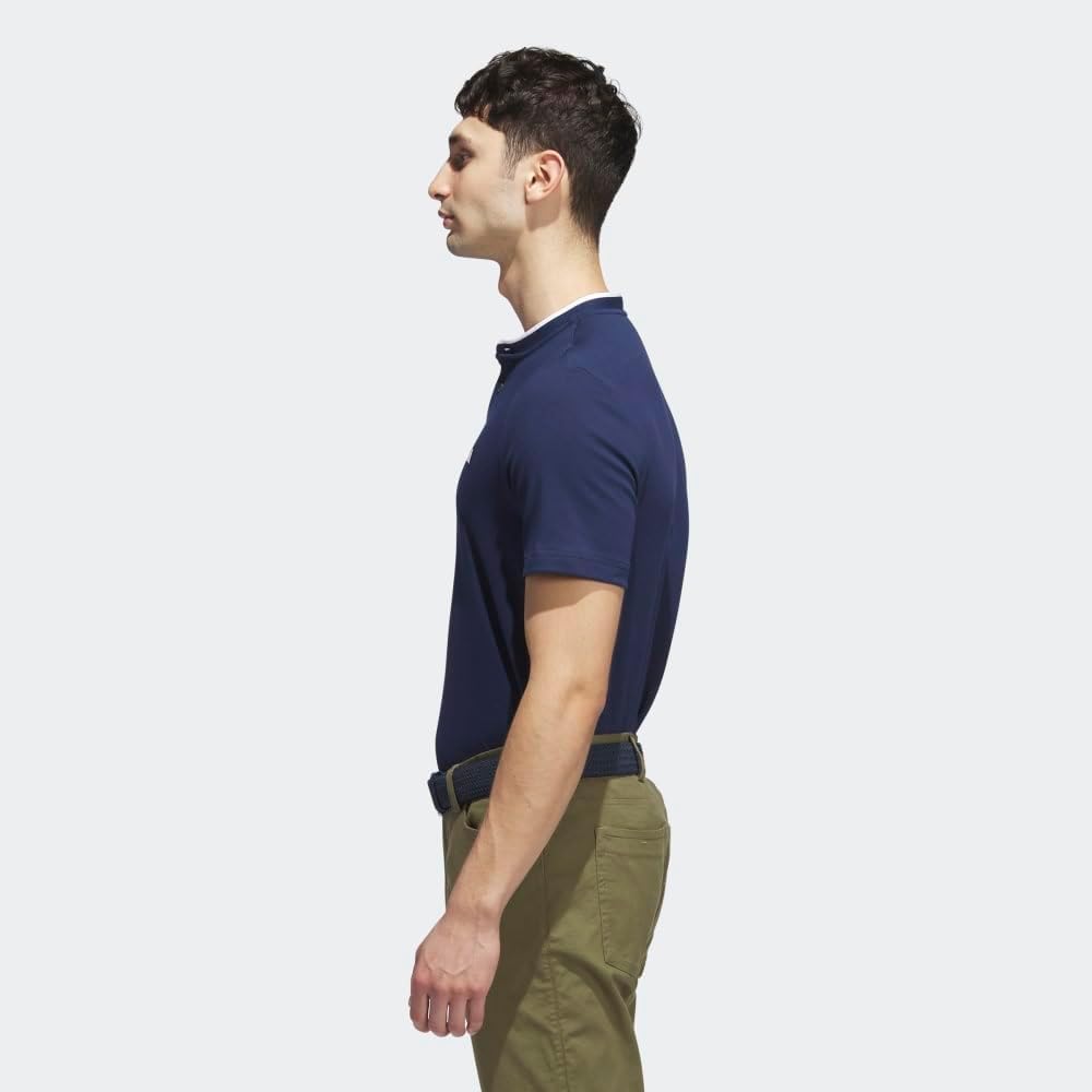 adidas Men's Go-to Henley Golf Polo Shirt