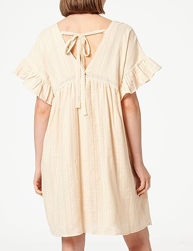 TILDEN Women's Dress, Beige Cream, S - Image 3