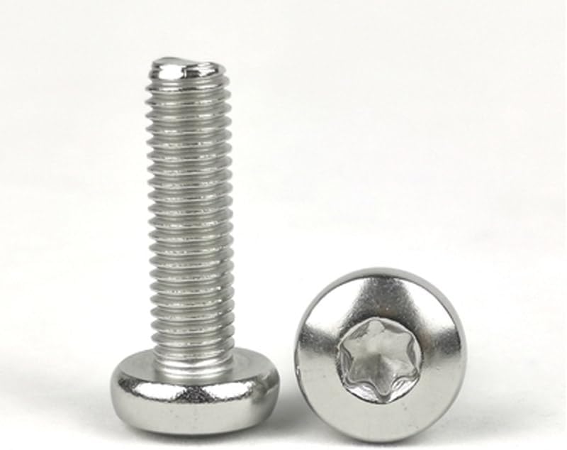 50pcs M1.4 inner hexagon screws Pan round head bolts Allen Rustproof preservative column needle core 304 Stainless steel - (Size: M1.4X5mm)