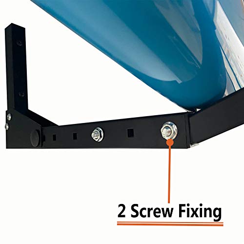 Wallmaster KAYAK RACK 2PACK - 28203Z-2 Kayak Storage Hooks Hangers, Adjustable Kayak Garage Storage Rack Wall Mount 2 Set Of 4 Heavy Duty Hooks For Canoe thumb #3