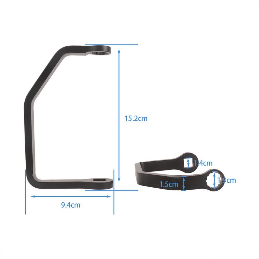 Clé de Bougie Double Moteur Type V 14MM 15MM pour Moto