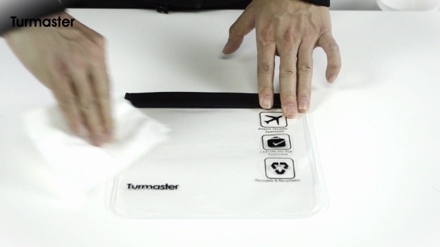 Kulturbeutel Damen Stück Zip Beutel Flugzeug, 20x20cm Flughafen