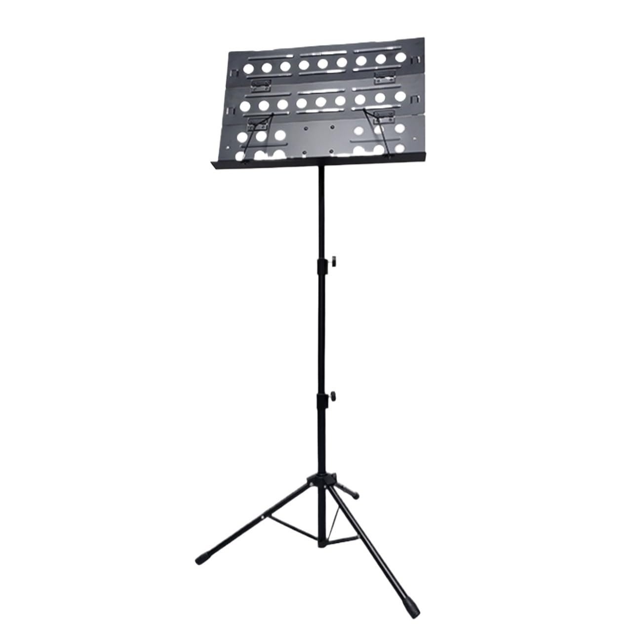 Notenständer Tragbarer Notenständer, Zusammenklappbarer Notenständer, Verstellbare Stativbasis, Tragbarer Podiumständer Music Stand