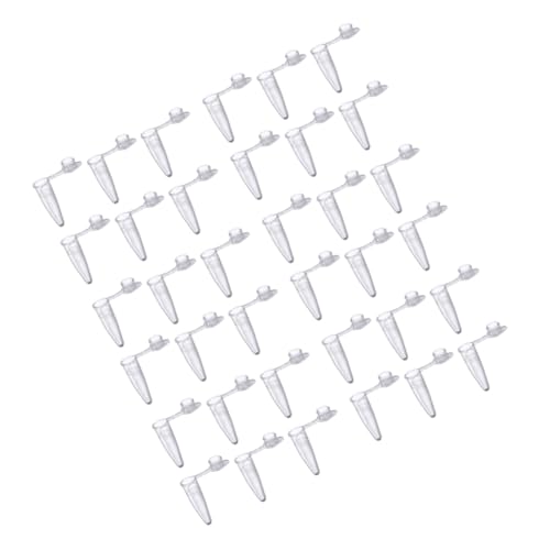 NAMOARLY 1000 PCS Disposable Centrifuge Tubes with Screw Snap Closure for Laboratory Supplies and Sample Storage