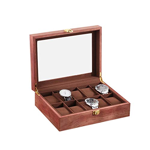 PRIDE S Uhren-Aufbewahrungsbox, Aufbewahrungsbox für Herrenuhren, Damenuhren, Heimaccessoires, Aufbewahrungsbox, Dekoration (Farbe: B)