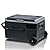 SMETA Portable Outdoor Refrigerator, 12 Volt Solar Fridge/Freezer with Wheels, 53 Quart (50L) Electric Camper Cooler 12v/24v DC Plug In For Car Semi-Truck Travel Camping RV, -4?~68?