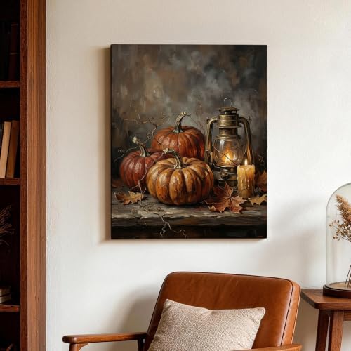 Lienzo decorativo de calabazas para transformar paredes frías y aburridas 3
