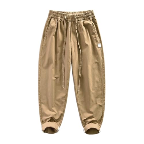 Pantalon droit haut de gamme GUOYUXIAO coupe ample minimaliste