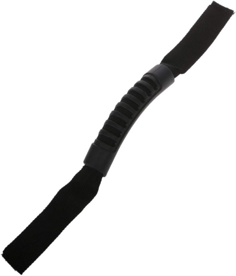 Portable Suitcase Luggage for Case Handle Strap Carrying Travel Handle Grip Repl, 10x2.5cm, Black
