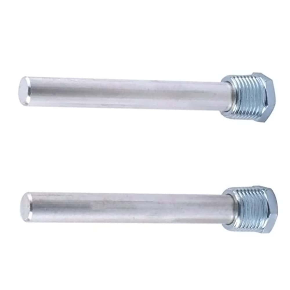 Riloer Lot de 2 bâtons d'anode de magnésium pour chauffe-eau RV, tige d'anode pour chauffe-eau chaude, pièces de rechange pour chauffe-eau