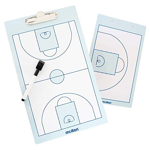 Molten Taktikboard-sb0020 Tablero táctico, Unisex, Blanco, 24 x 40 cm