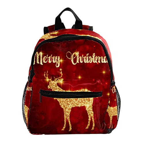 Sac à dos enfant motif cerf et élan multicolore 30 cm