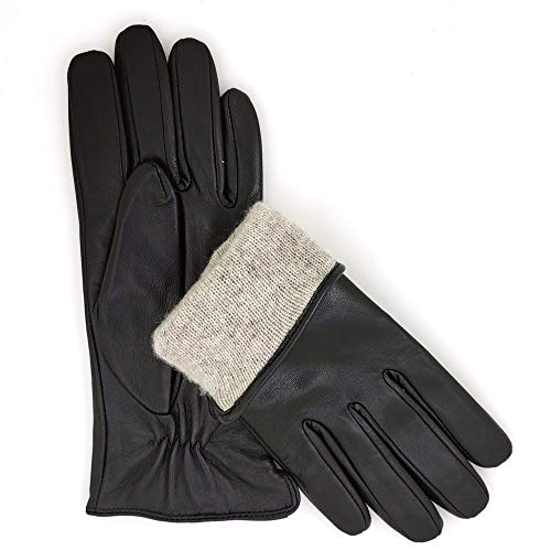 ZLUXURQ Lambskin Touchscreen Driving Gloves