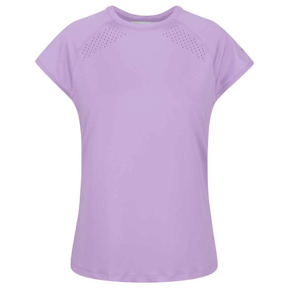 Regatta Luaza Women's Quick-Drying, Stretch, Moisture Wicking, Short Sleeve t-Shirt. Suitable for Walking and Hiking. Pastel Lilac