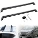 MotorFansClub Roof Racks Crossbars for BMW X5 F15 2014 2015 2016 2017 2018 Lockable Baggage Luggage Racks Roof Rail Cross Bar (2 PCS)
