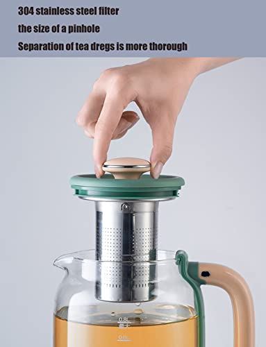 Tetera eléctrica retro verde 0.8 L Multi-temperatura miniatura 3