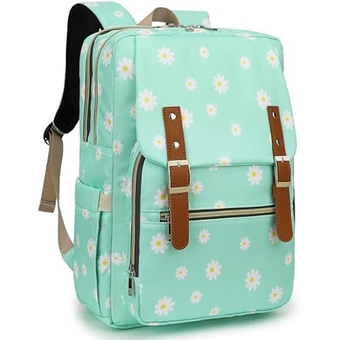 Sac à dos Mimfutu Fleurs Vertes Cover