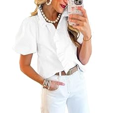 01-white Striped Shirt