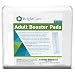 Large Adult Diaper Booster Pad Liner Inserts with Adhesive (15.75 x4.25 Inch) - Extra Absorbent Doubler Locks in Moisture Throughout Day or Night, 18 Ounce Absorbency (25 Count) by BrightCare