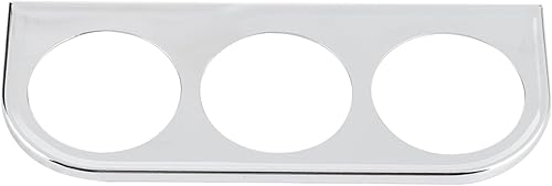 Soporte de calibre de 2.047 in2 pulgadas, 3 agujeros, triple panel de instrumentos, soporte de montaje para panel de instrumentos del automóvil,