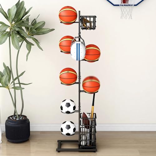 Support de Rangement pour Ballons Portables et Équipement Sportif