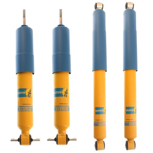 TrendsAuto 4600 Series Set of Front & Rear Shocks fits 1998-2011 Ranger XL XLT RWD with Stock Height or 3' Spindle Lift & 0-1' Rear Lift | TrendsAuto Decal | 24-196260 24-196277