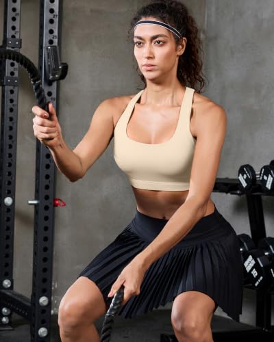 Image of RUNNING GIRL Sports Bras for Women, Molded Cup High Impact Sports Bra Workout Bras for Women High Support Racerback