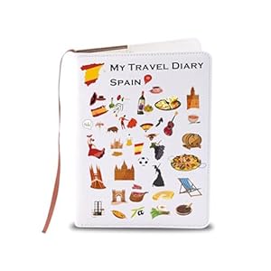 LQRI Spanien Reisetagebuch Leder Notizbuch Spanien