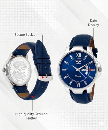 Image of ASGARD Men's Quartz Watch, with Day and Date