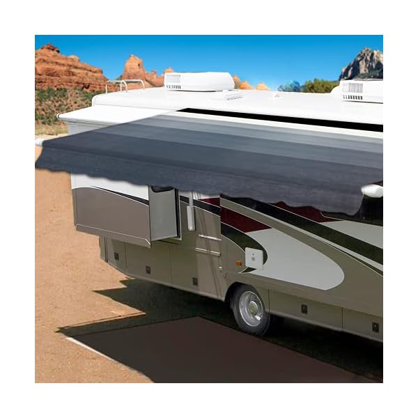 ShadePro RV Awning Fabric Replacement Heavy Duty Weatherproof Vinyl