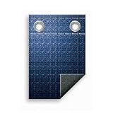 Swimline 15 x 30 Foot Heavy Duty Above Ground Swimming Pool Cover, Blue (2 Pack)