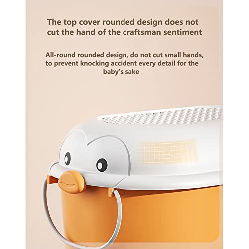Boîte de rangement pour vêtements de bébé et blocs dans le salon