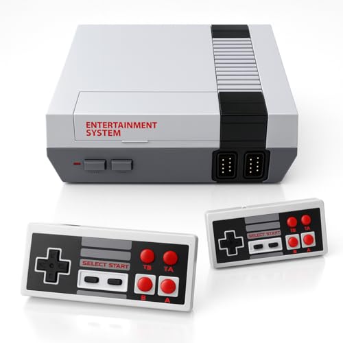 【600のゲームが遊べる】 Grigioy ファミコン型 ゲームBOX 互換機 本体 ターボ機能付き レトロゲーム 600種類内蔵