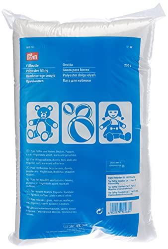 Füllwatte Prym 968210 aus Polyester, 250g in Weiß