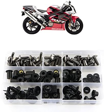 Stainless Steel Fairing Bolt Kit For Yamaha YZF R6 (2008-2016) - 187 Piece Bodywork Screw Set