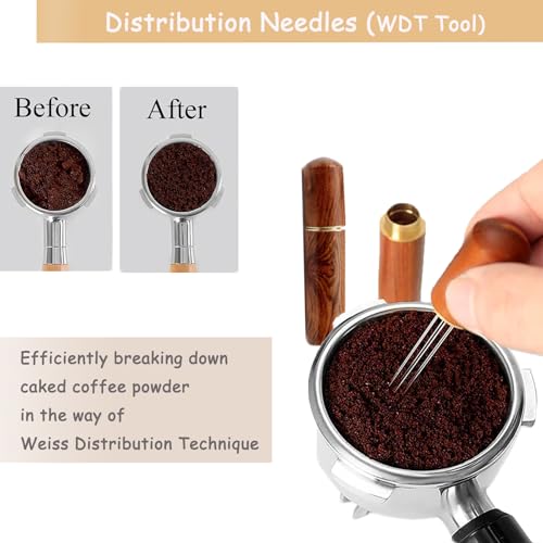 Kit accessoires expresso 51mm avec agitateur WDT et station tamper