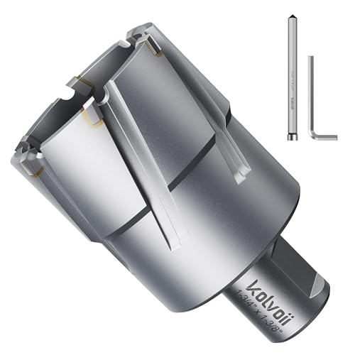 Kolvoii TCT Annular Cutter 1‑3/4" Diameter x 1‑3/8" Depth, Mag Drill Bit