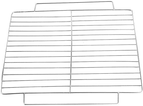 . 313499 Roasting and Cooling Rack, Stainless Steel Non-Stick Barbecue BBQ Rack Baking Wire Mesh Grill(SS) 1