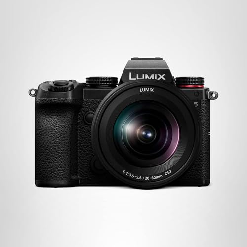 Panasonic LUMIX S5 Full Frame Mirrorless Camera, 4K 60P