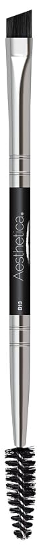Aesthetica Pro Series Pincel Duplo para Sobrancelhas, 2 unidades