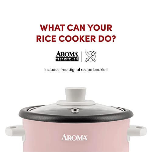 Aroma Housewares 4-Cups (Cooked) / 1Qt. Rice & Grain Cooker (Arc-302Ngp), Pink #TOP5